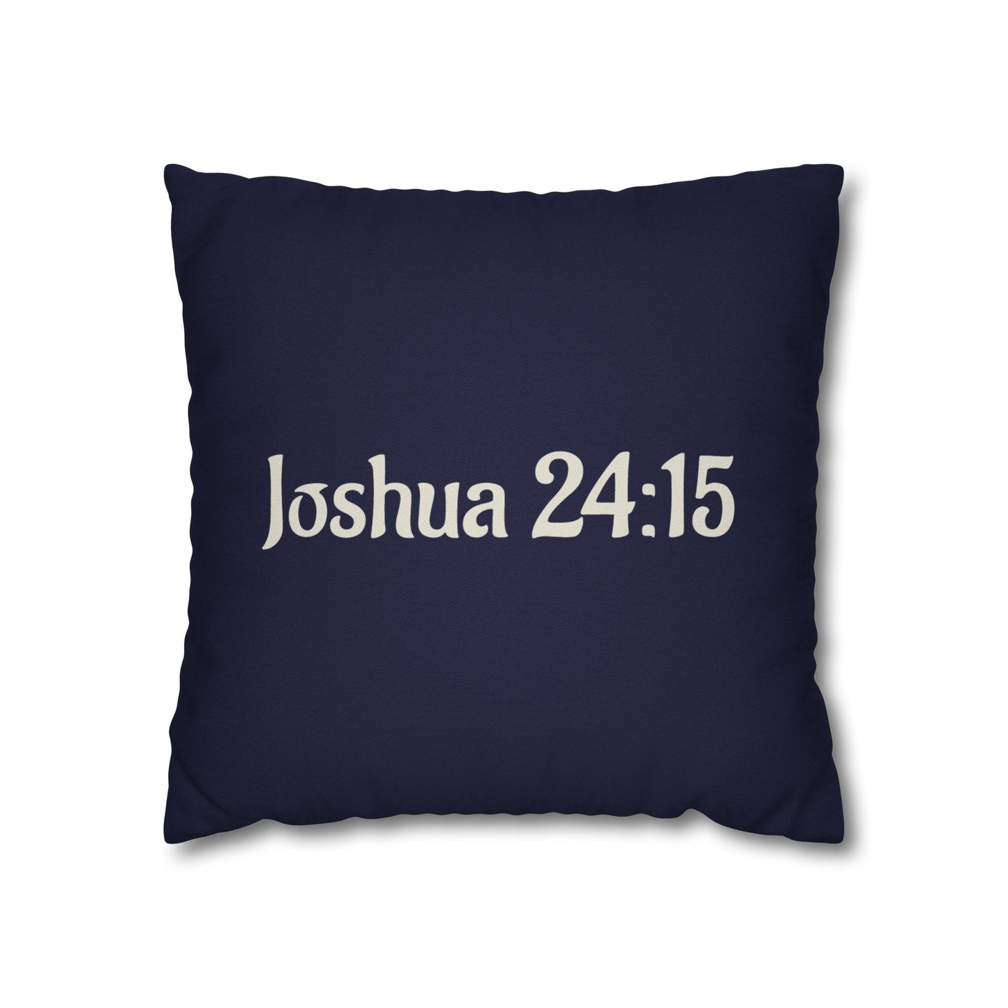 Charming Scripture Pillowcase (Joshua 24:15)
