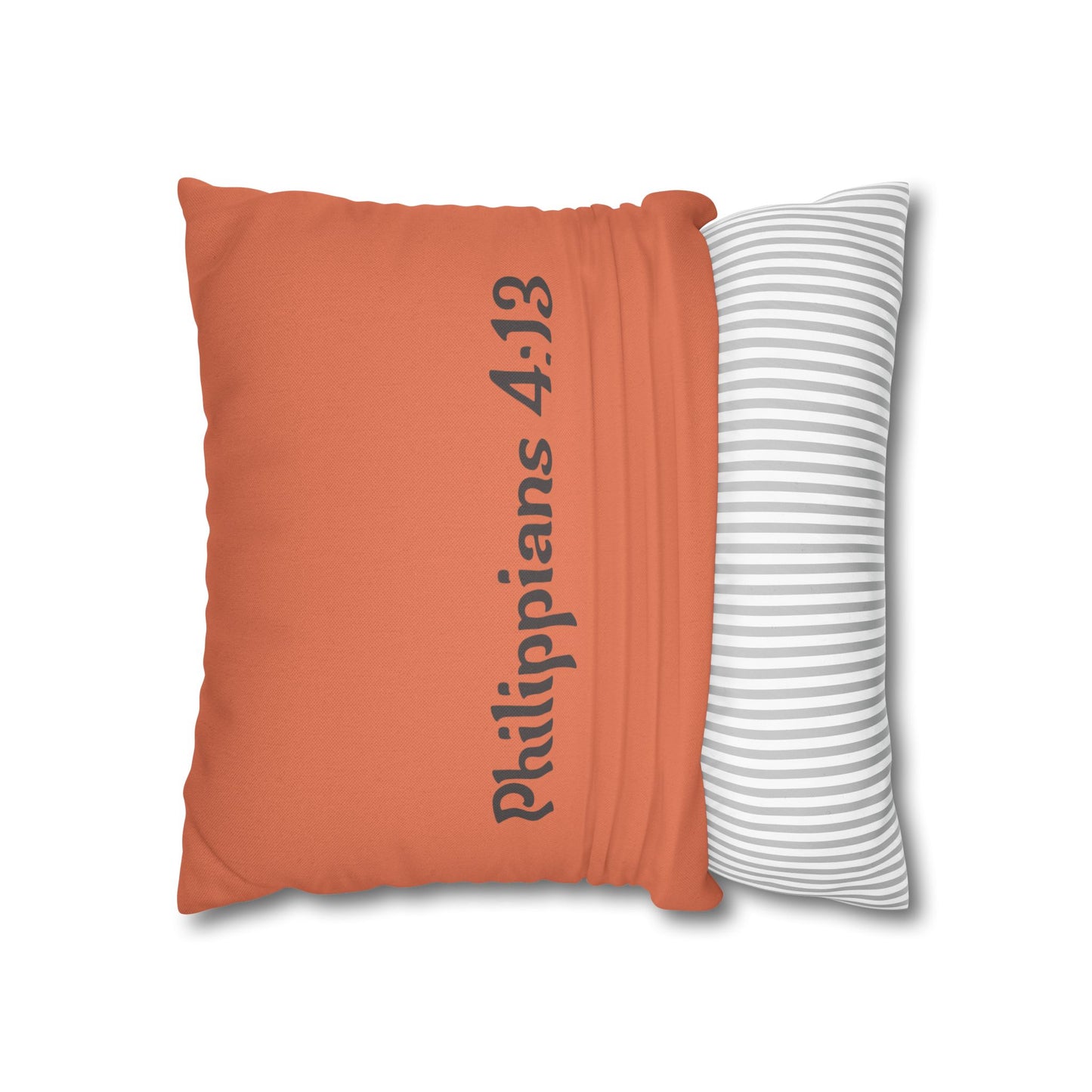 Charming Scripture Pillowcase (Philippians 4:13)