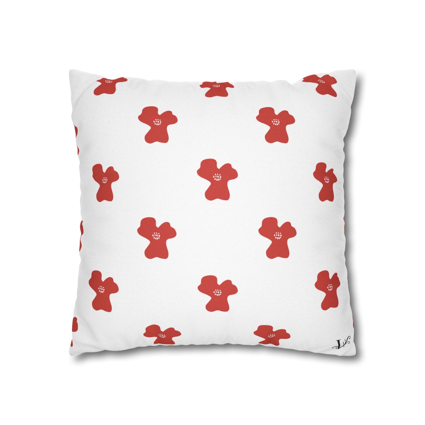 Charming Poppy Pillowcase (Proverbs 3:5)