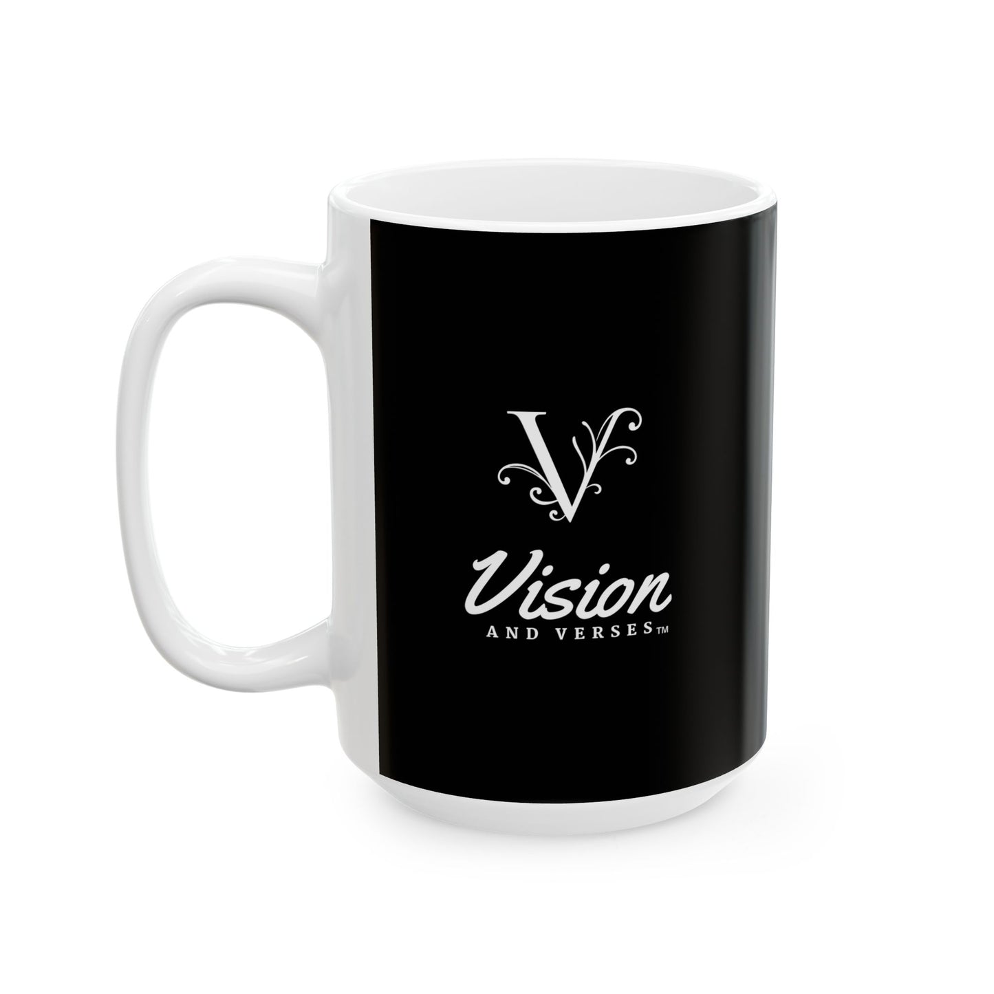 Elegant Vision and Verses Ceramic Mug