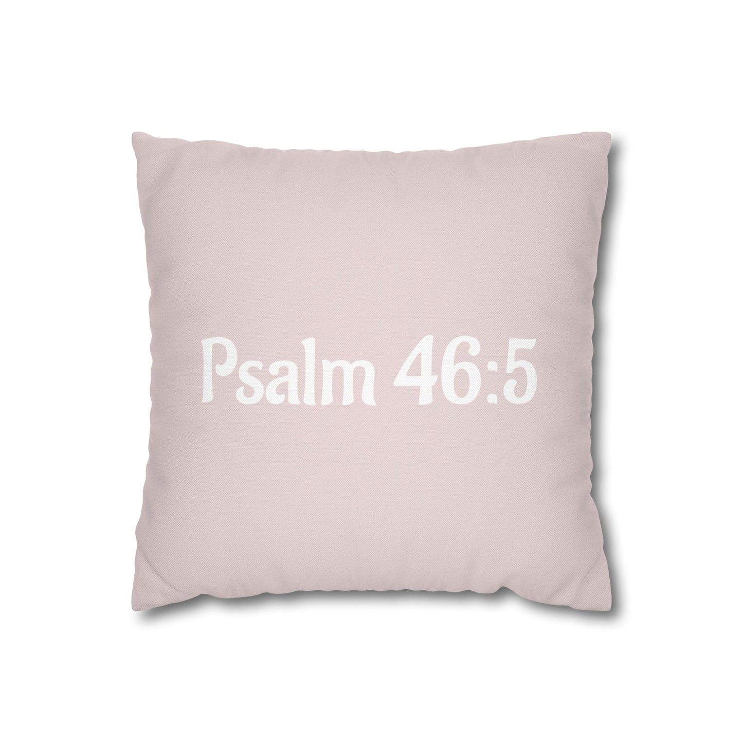 Charming Pinwheel Petal Pillowcase (Psalm 46:5)