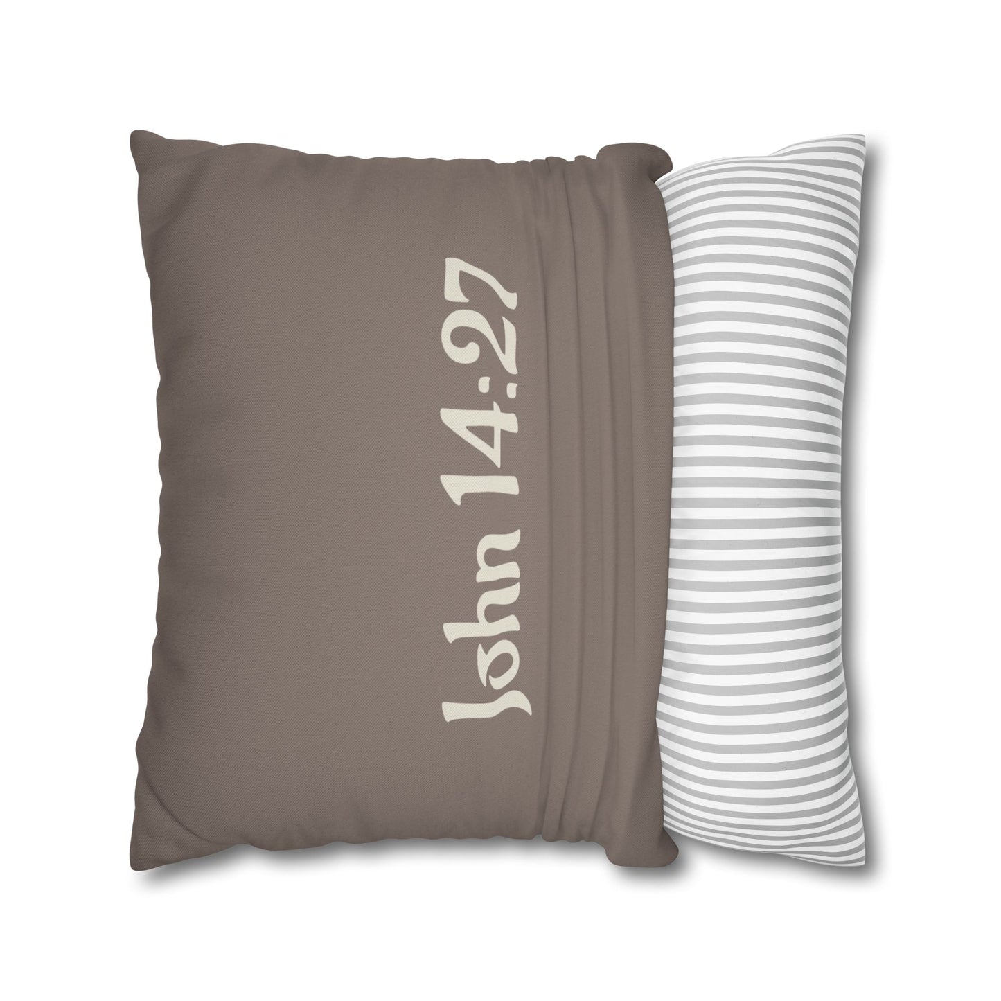 Charming Scripture Pillowcase (John 14:27)