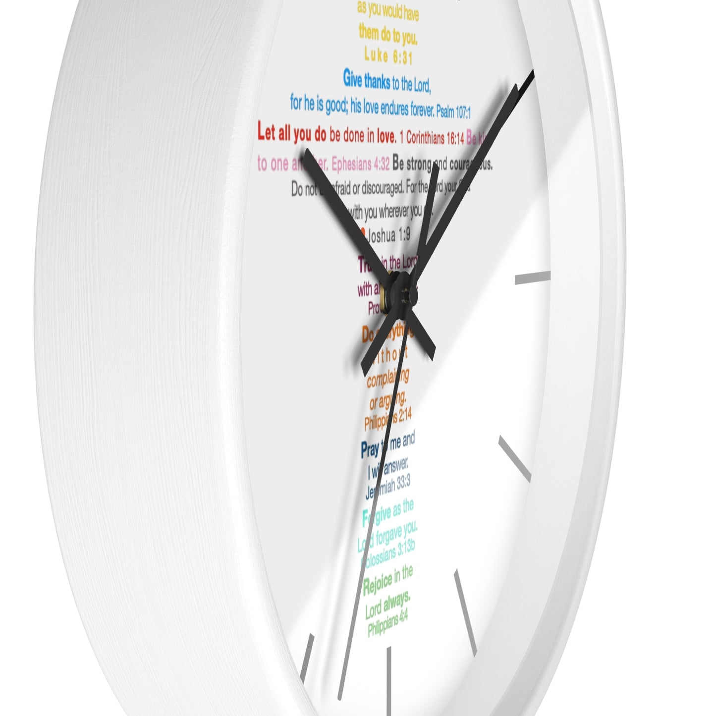 The Kids Cross - Wall Clock