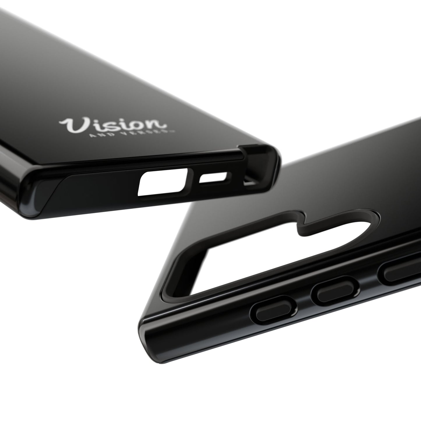 Black Vision and Verses Tough Phone Case