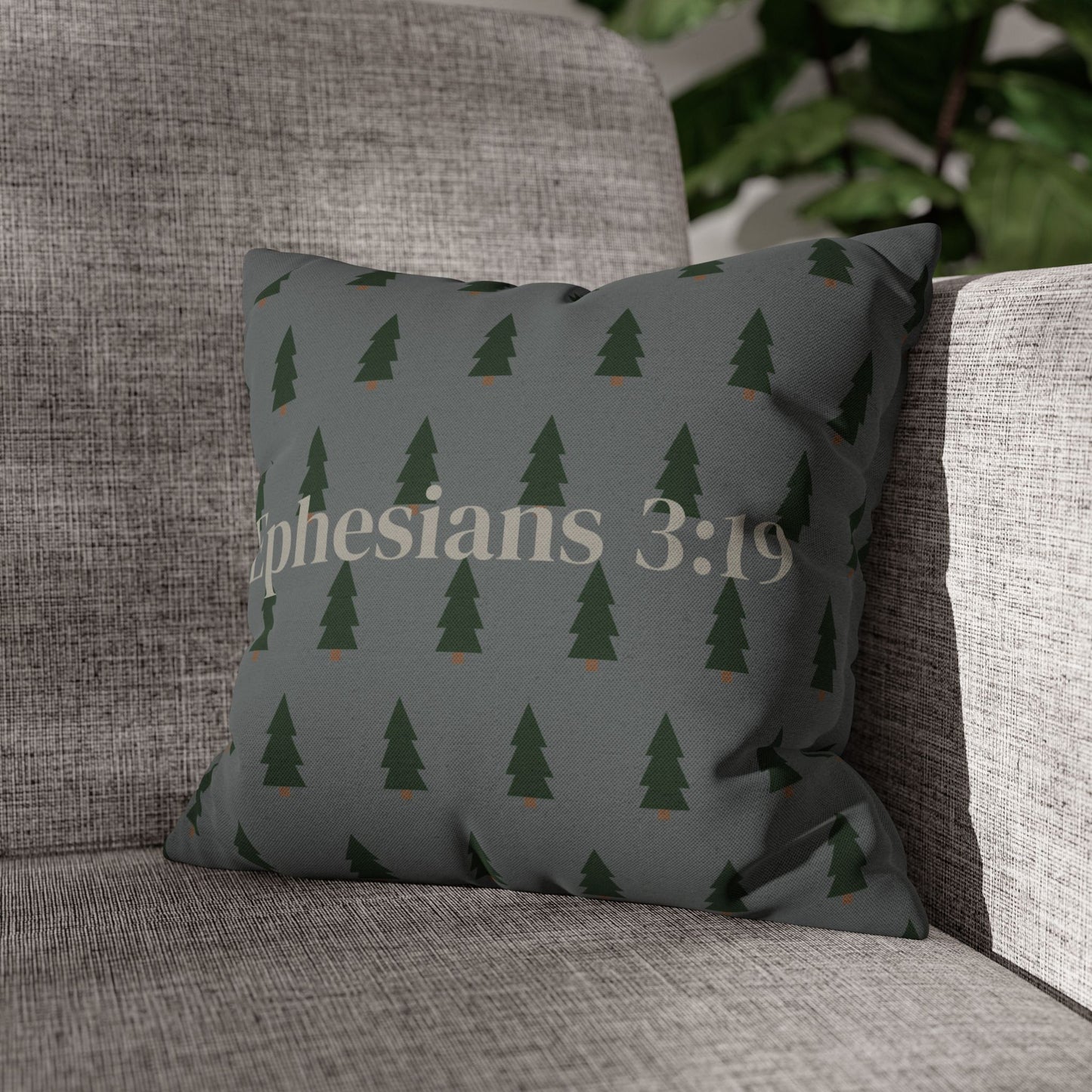 Charming Forest Pillowcase (Ephesians 3:19)