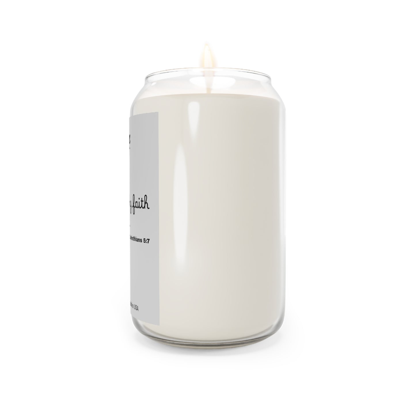 2 Corinthians 5:7 | Scripture Scented Soy Candle (13.75oz)