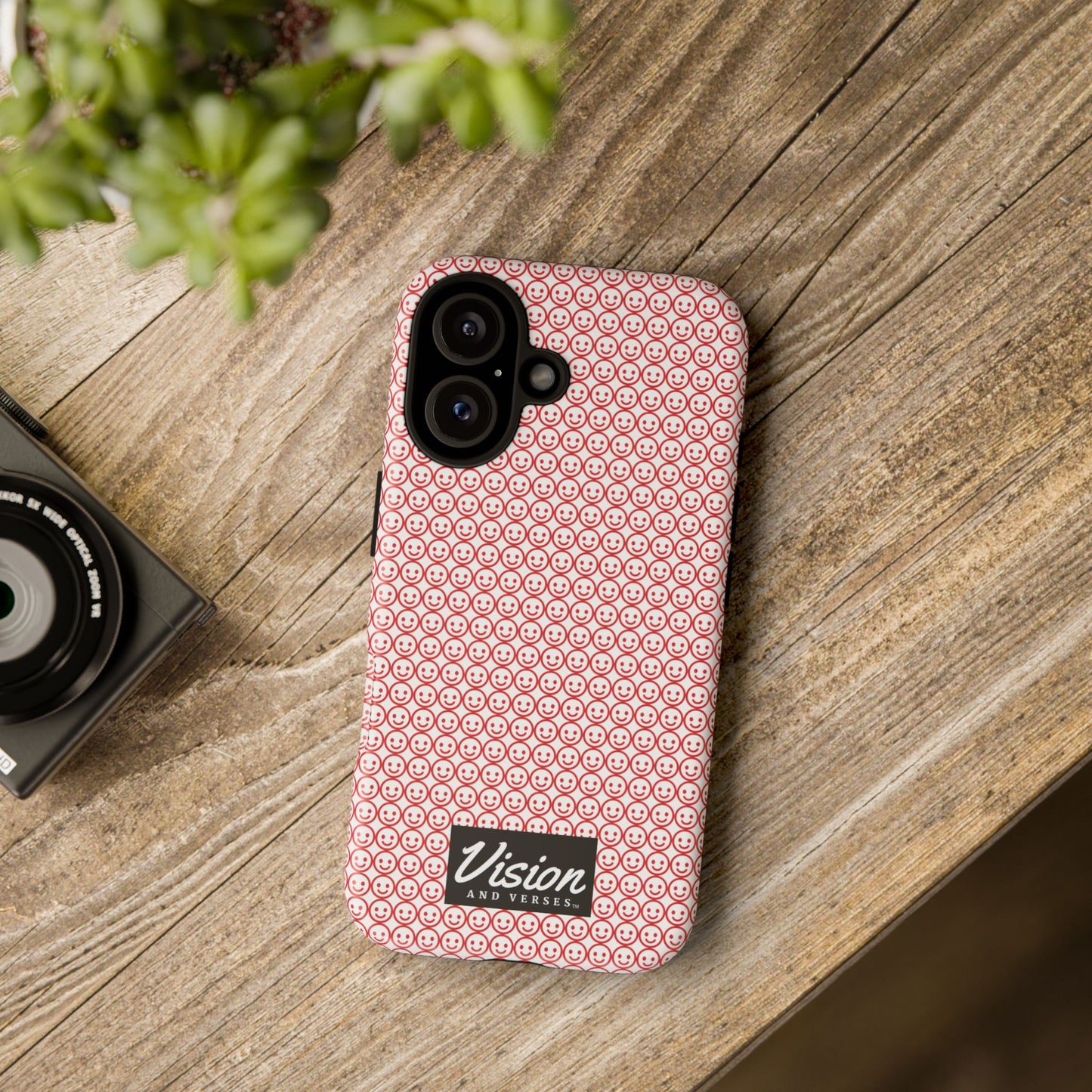 Tough Phone Case — Bubble Wrap Smile Pattern