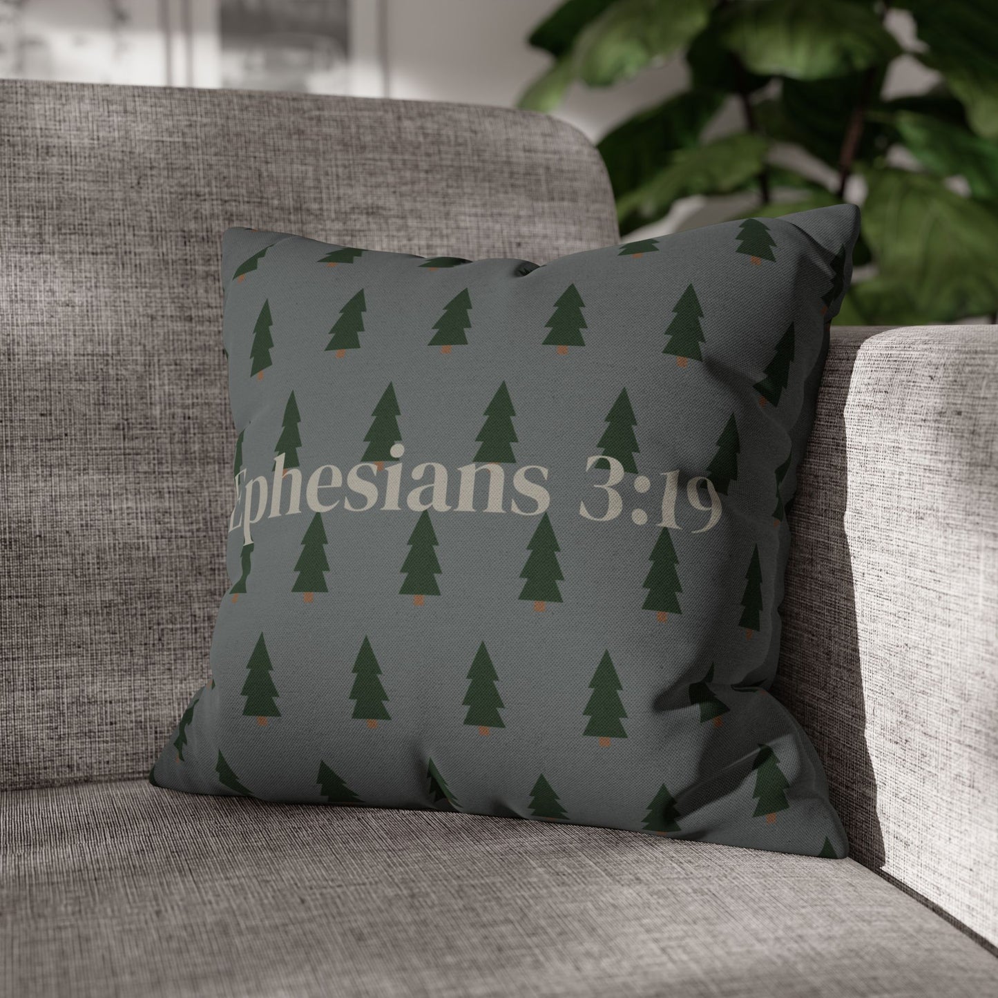 Charming Forest Pillowcase (Ephesians 3:19)