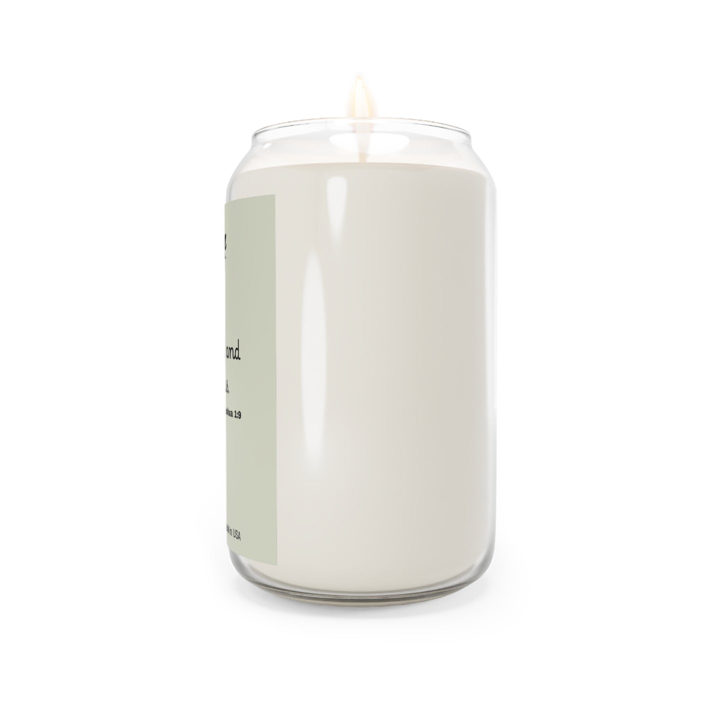 Joshua 1:9 | Scripture Scented Soy Candle (13.75oz)
