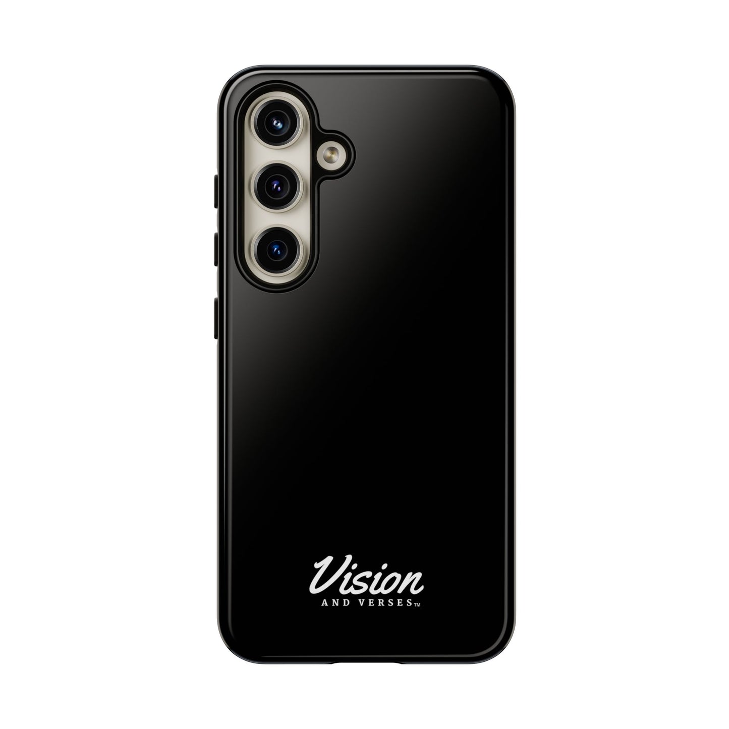 Black Vision and Verses Tough Phone Case