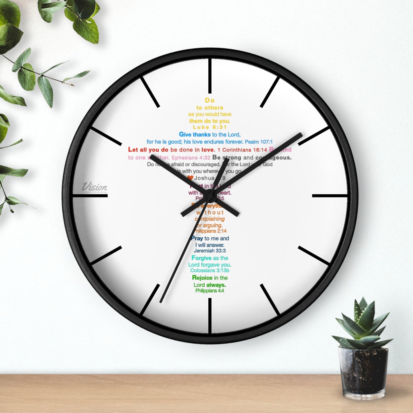The Kids Cross - Wall Clock