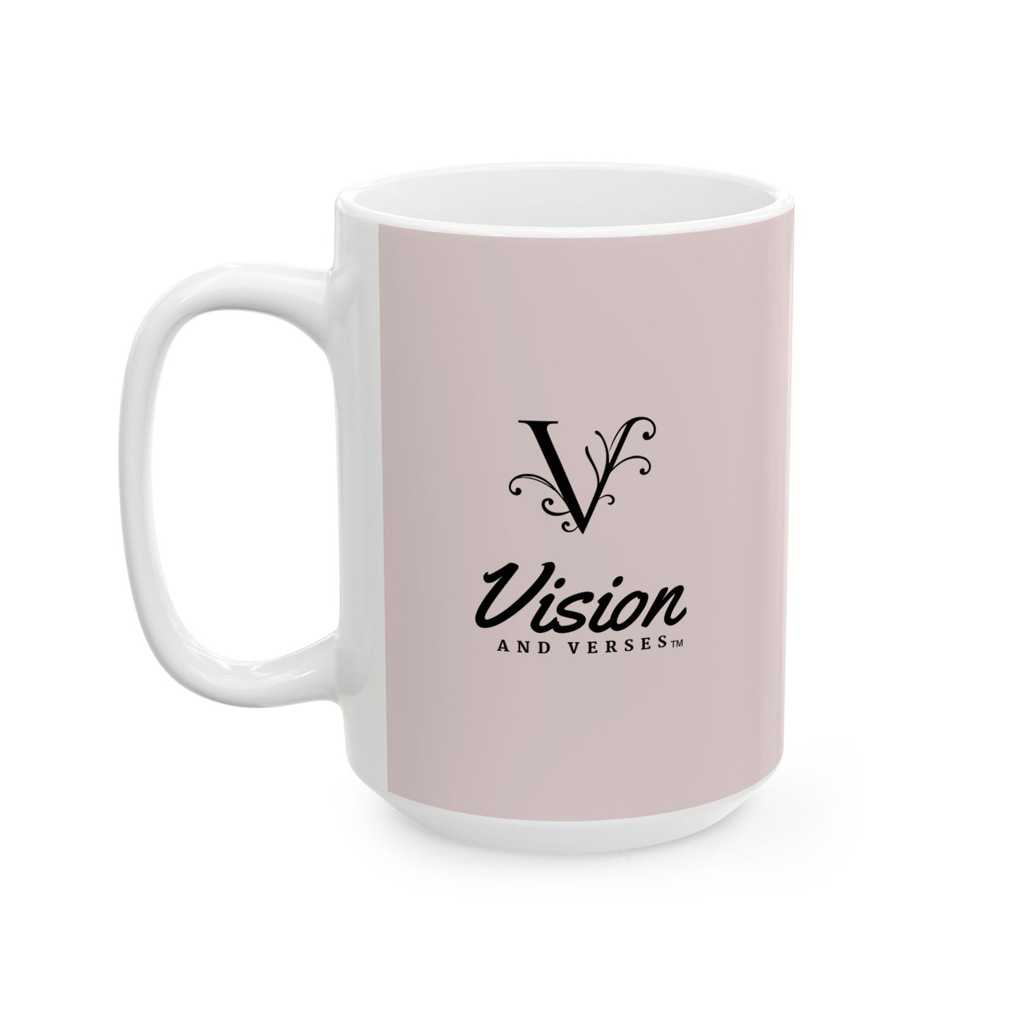 Elegant Vision and Verses Ceramic Mug