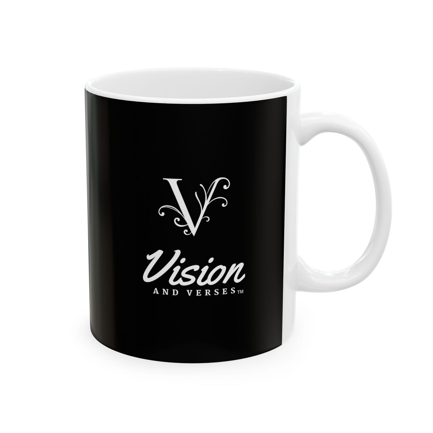 Elegant Vision and Verses Ceramic Mug