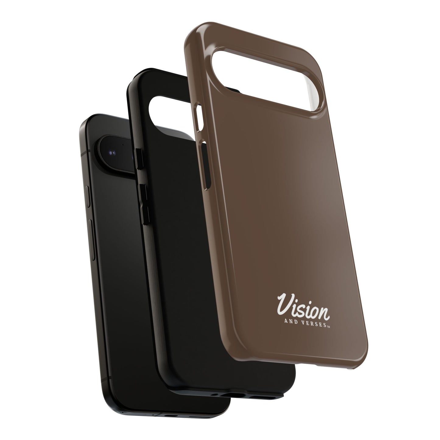 Brown Vision and Verses Tough Phone Case