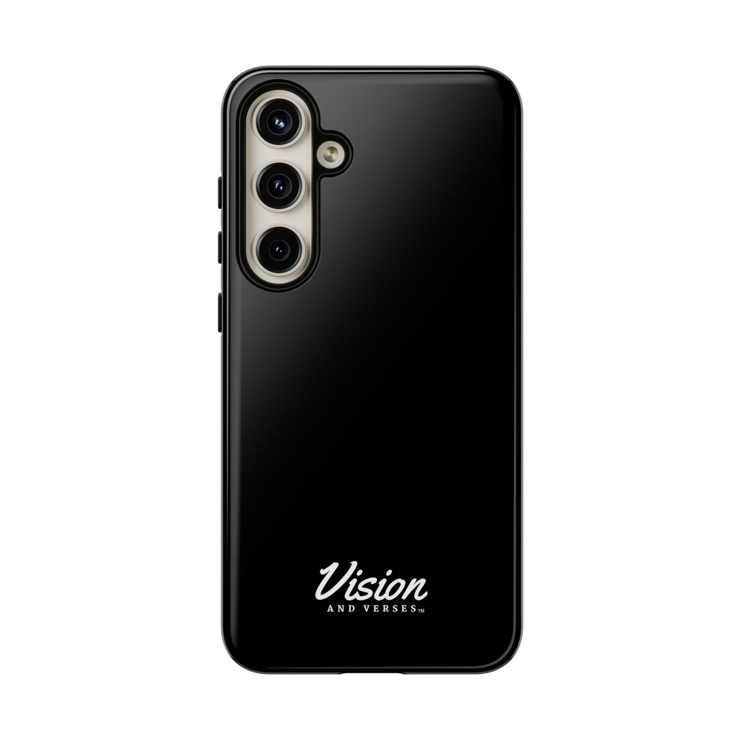 Black Vision and Verses Tough Phone Case