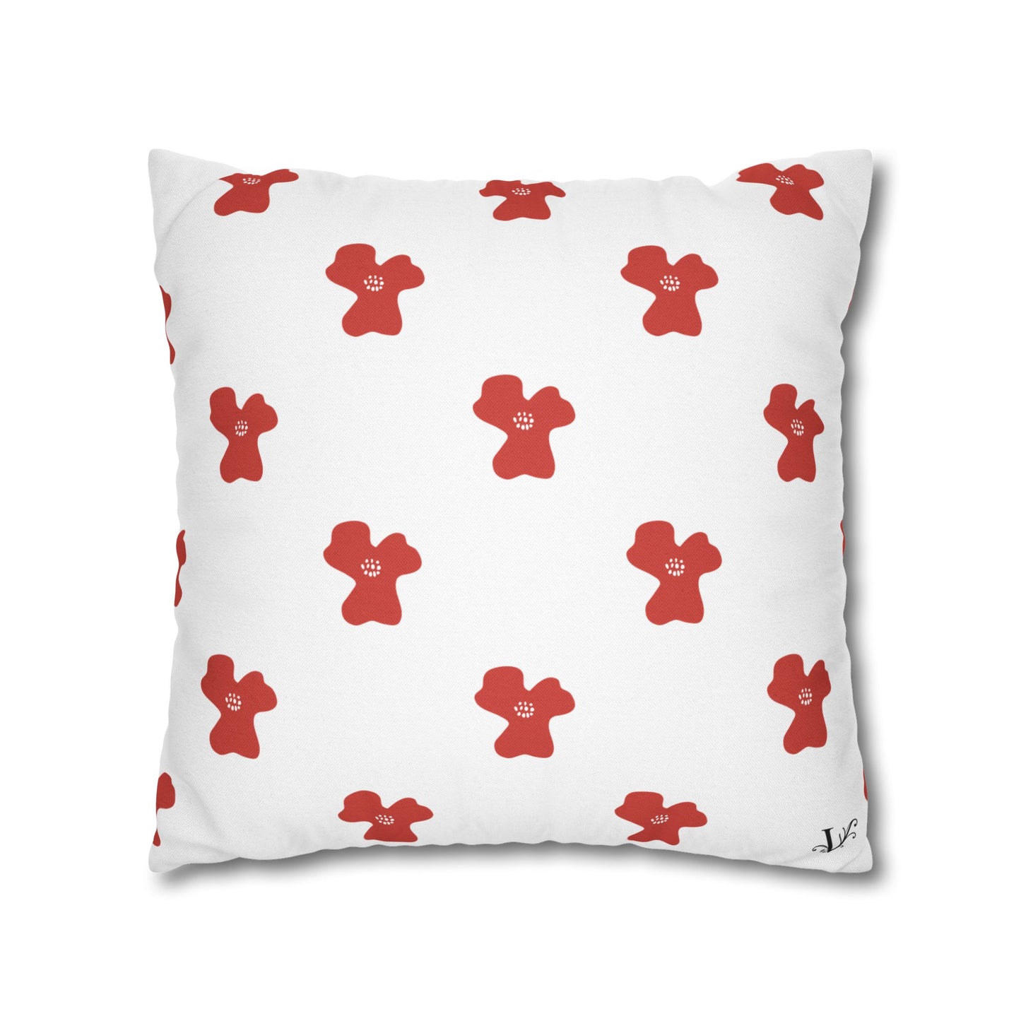 Charming Poppy Pillowcase (Proverbs 3:5)