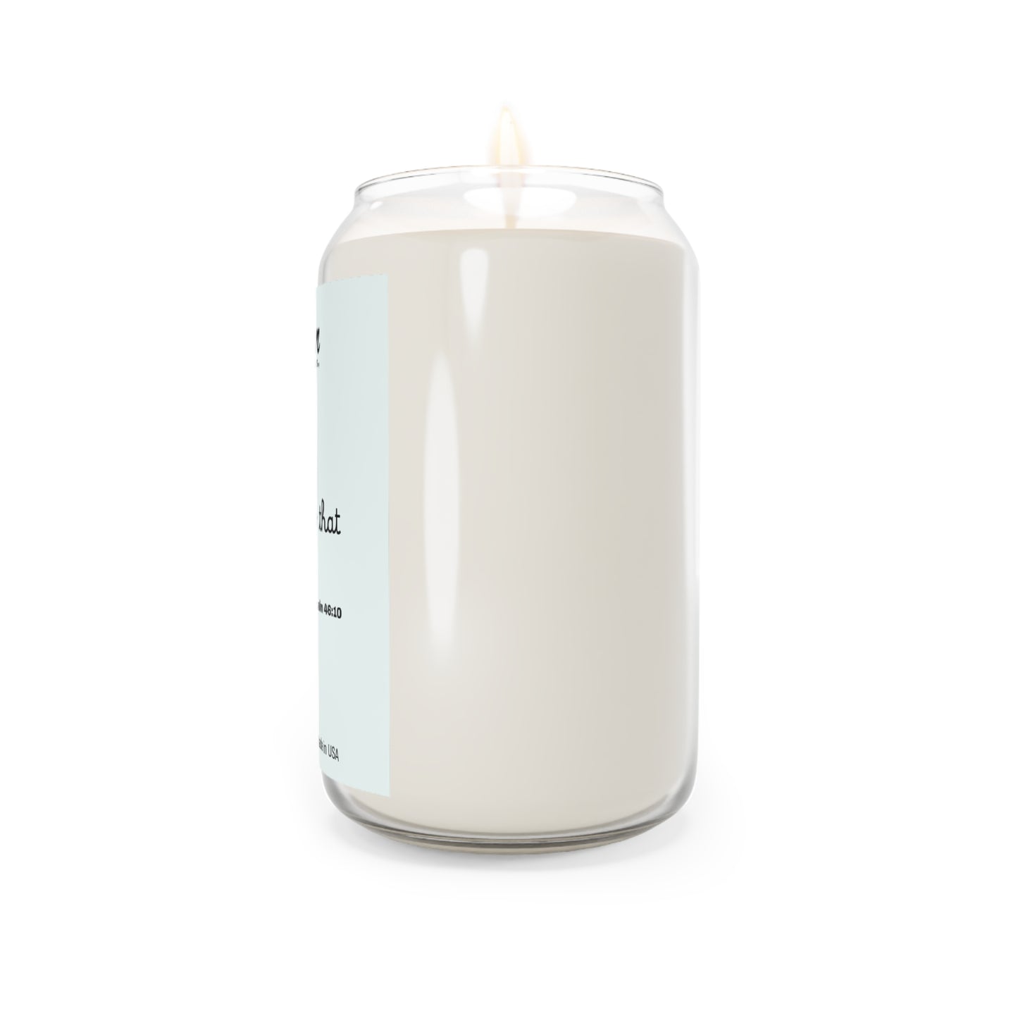 Psalm 46:10 | Scripture Scented Soy Candle (13.75oz)