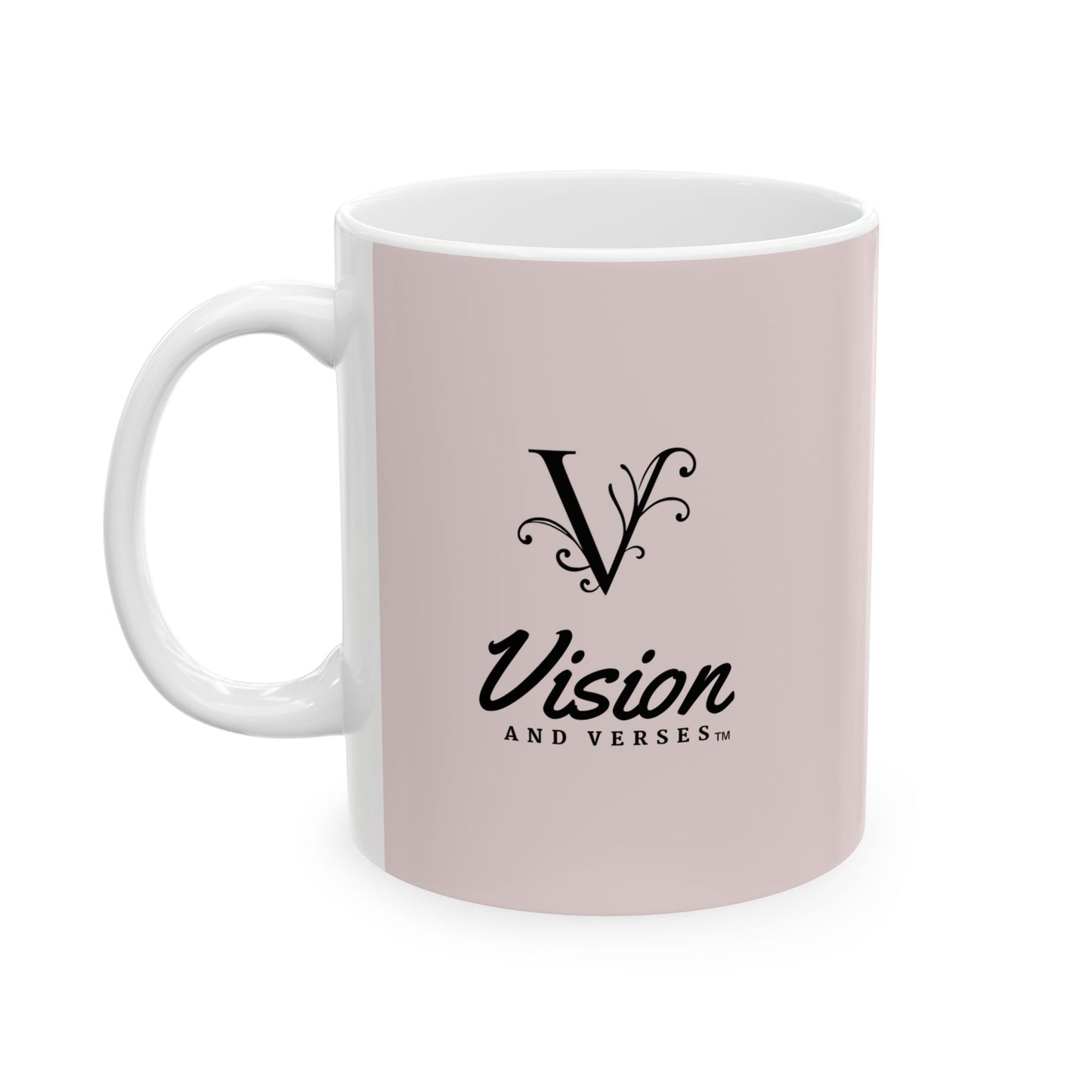 Elegant Vision and Verses Ceramic Mug