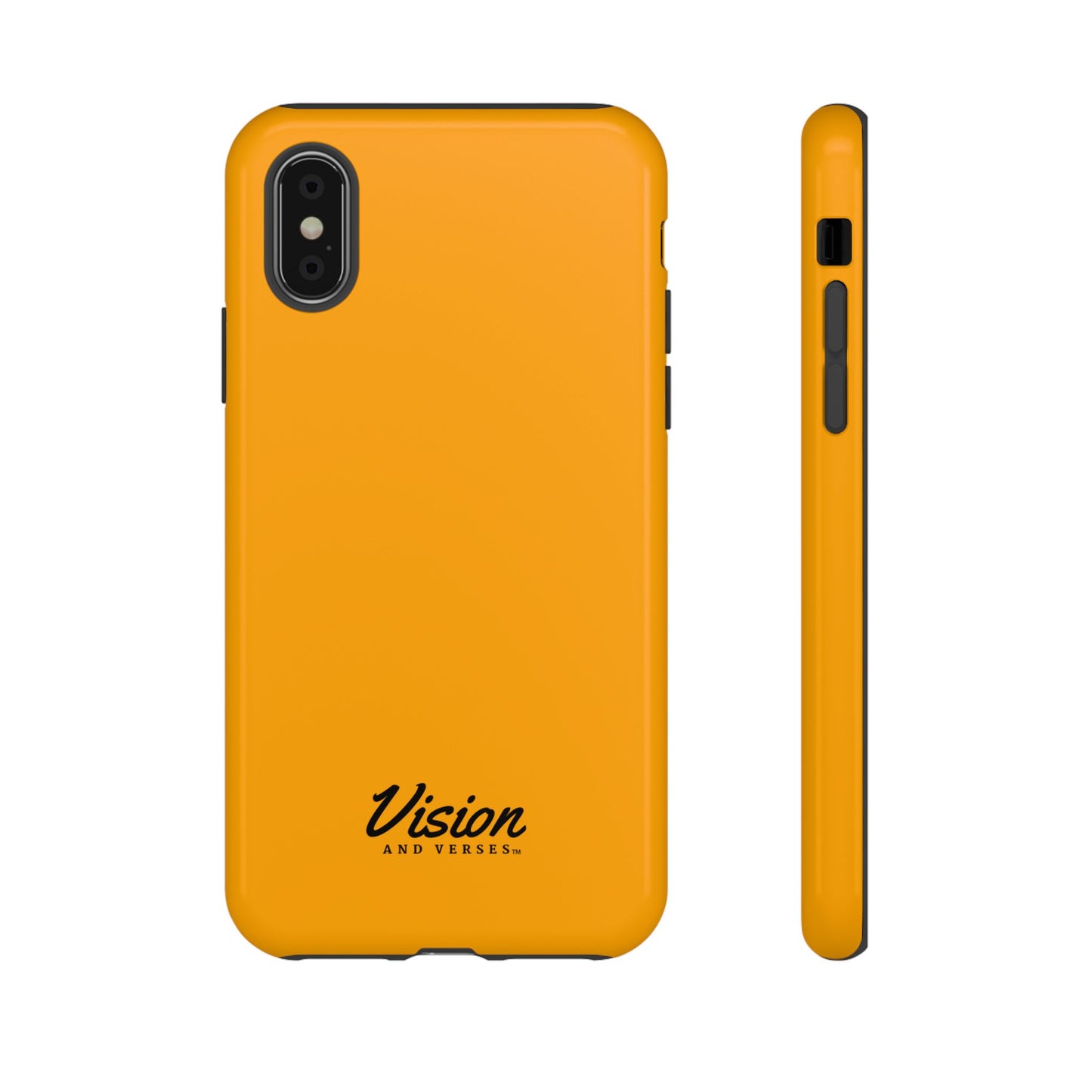 Orange Vision and Verses Tough Phone Case