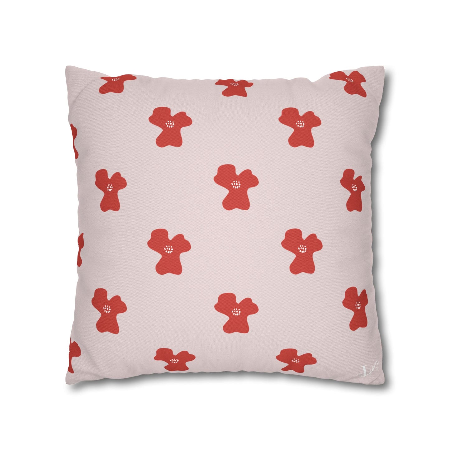 Charming Pink Poppy Pillowcase (Proverbs 3:5)