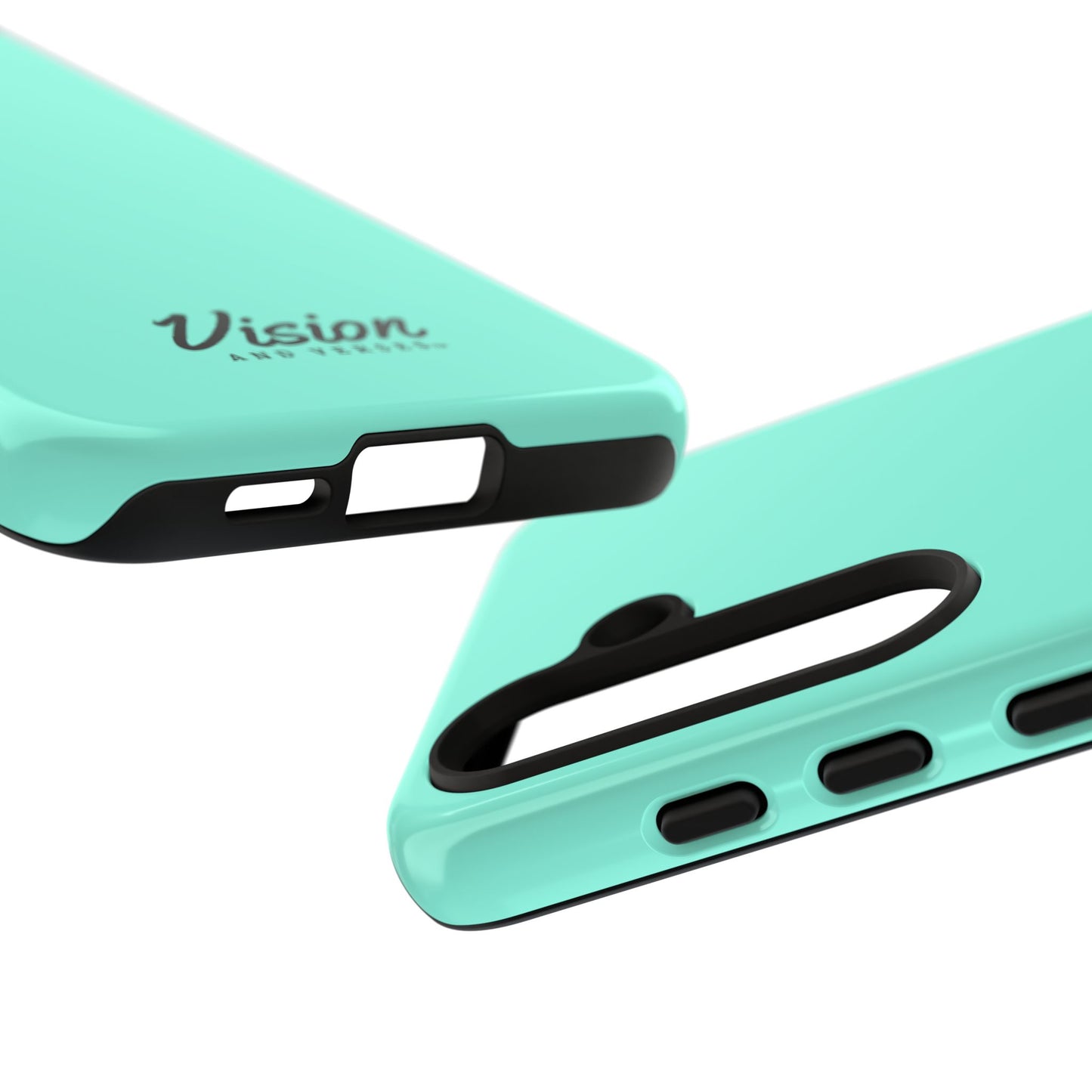 Aquamarine Vision and Verses Tough Phone Case