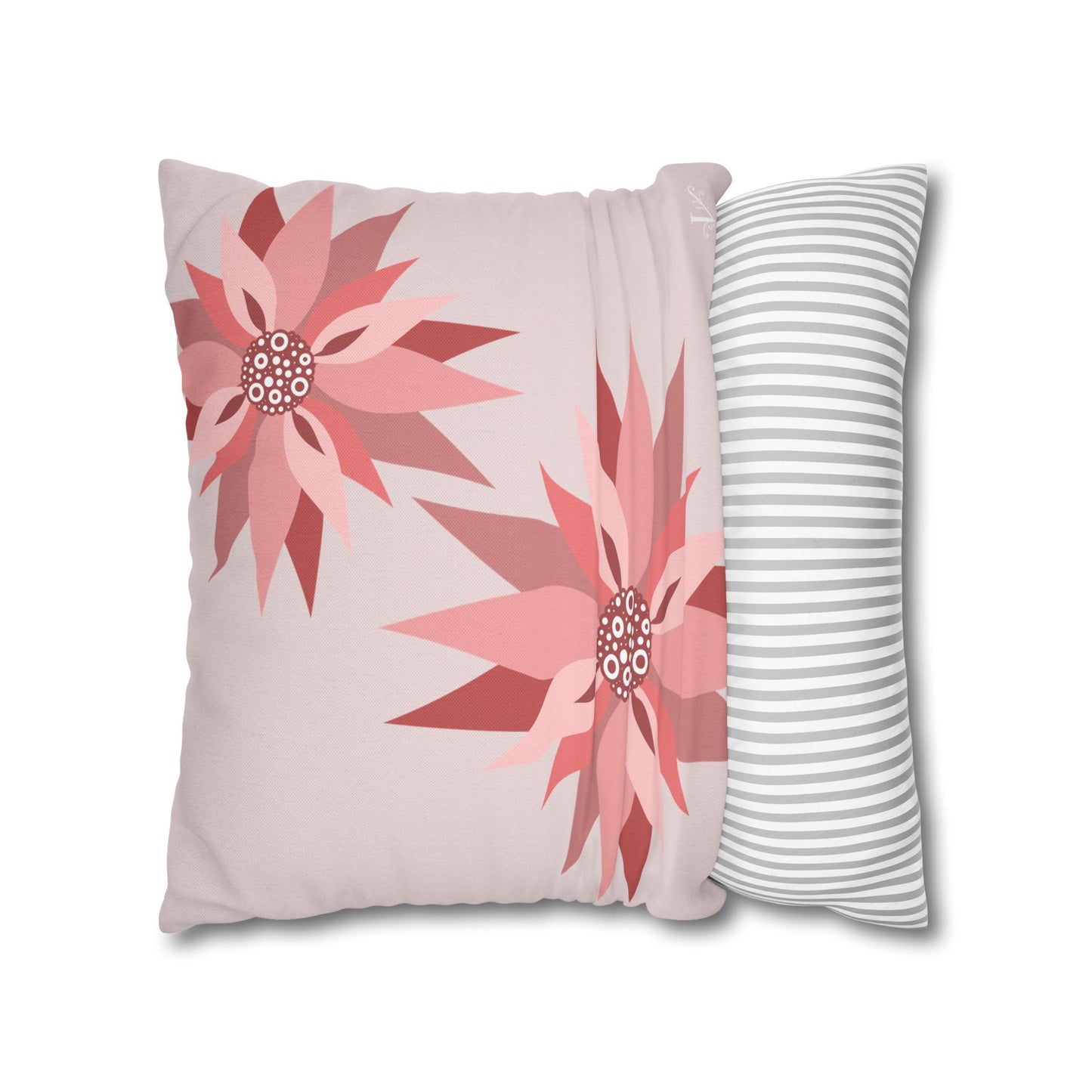 Charming Pinwheel Petal Pillowcase (Psalm 46:5)