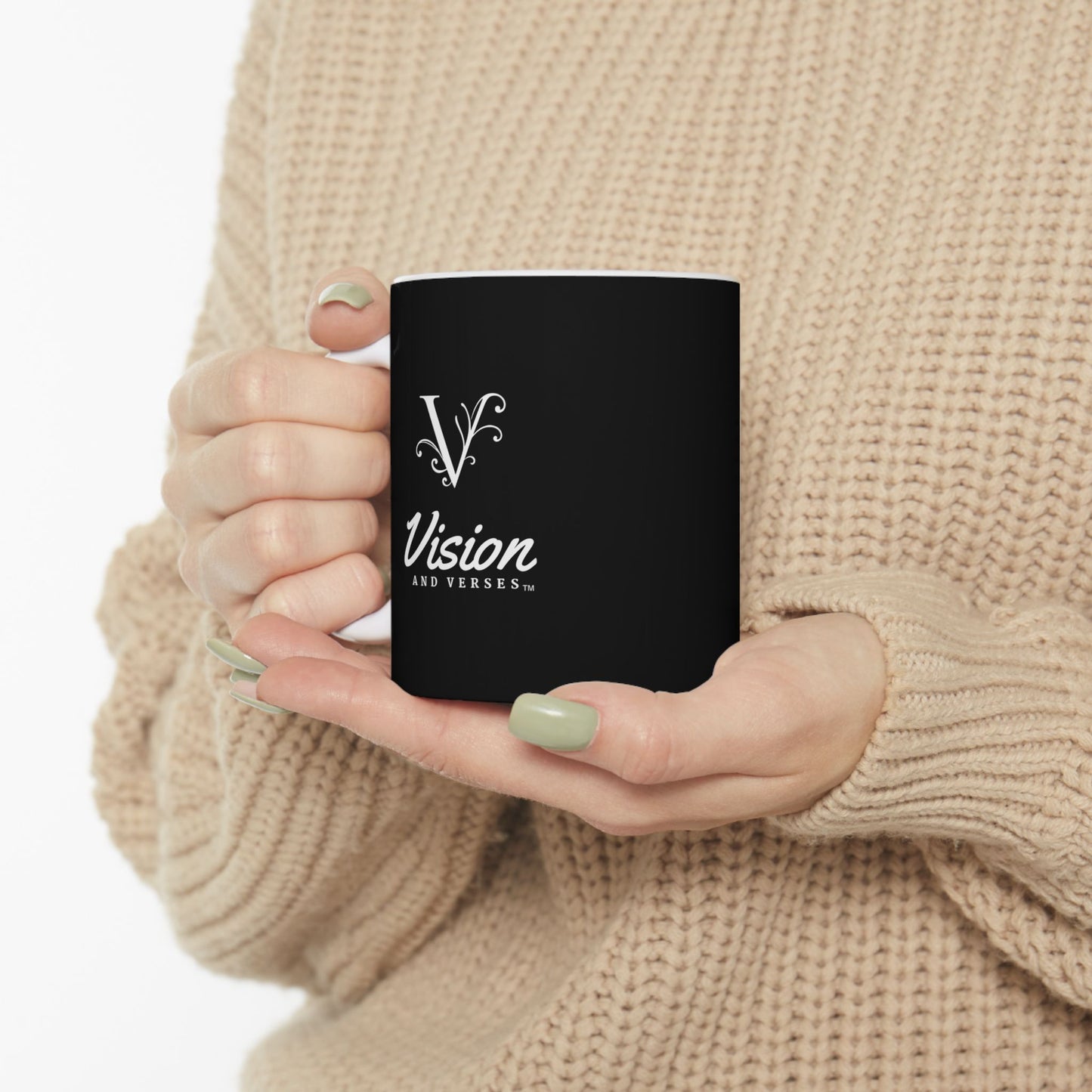 Elegant Vision and Verses Ceramic Mug
