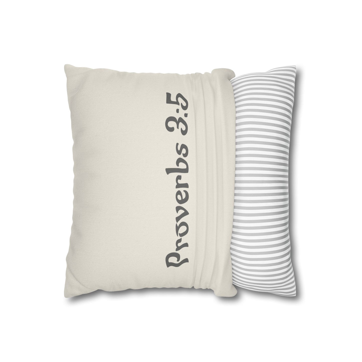 Charming Scripture Pillowcase (Proverbs 3:5)