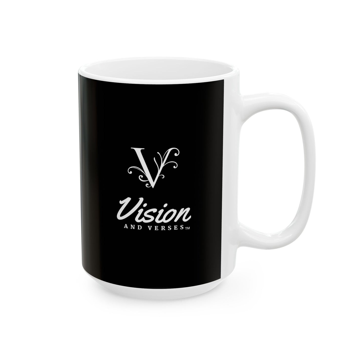 Elegant Vision and Verses Ceramic Mug