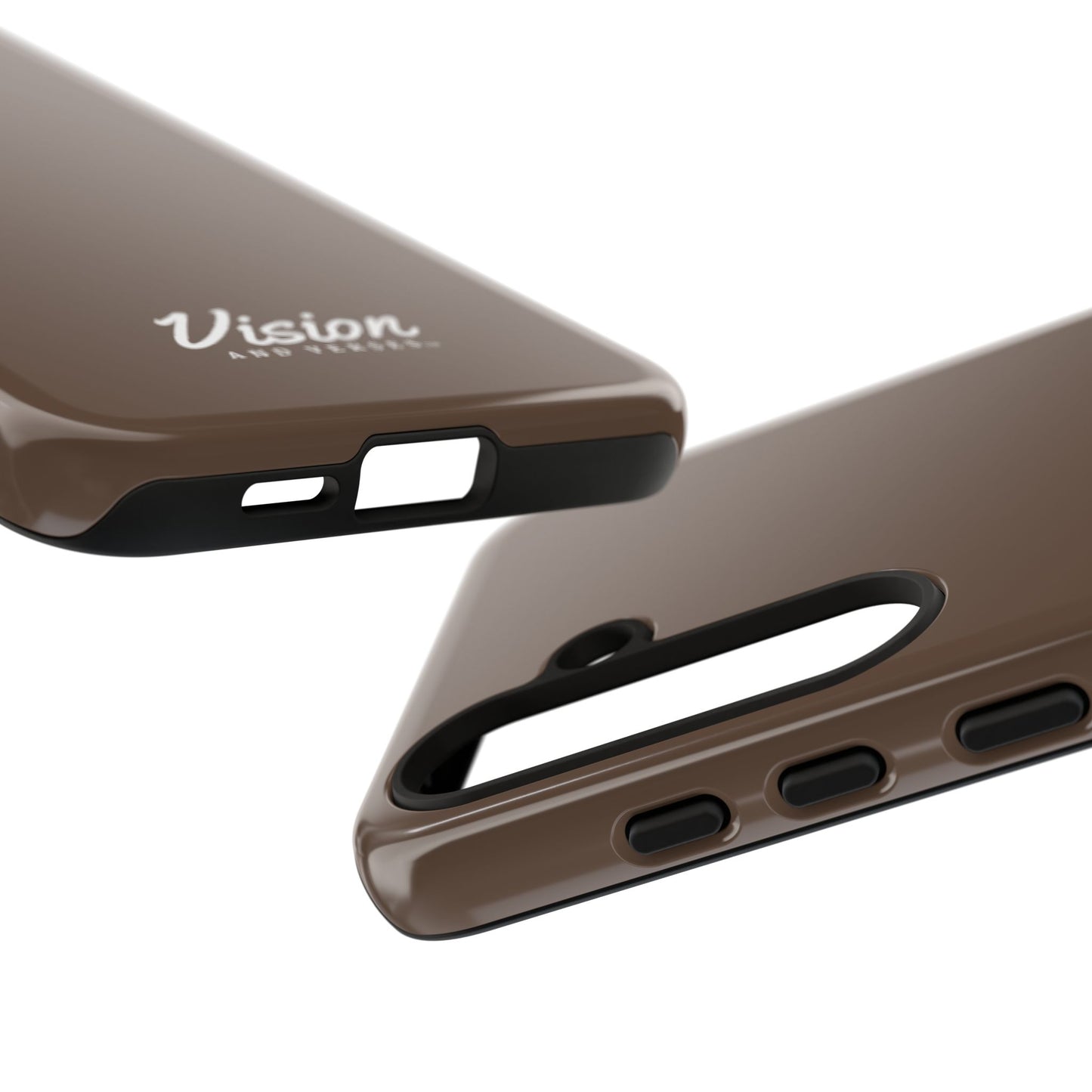 Brown Vision and Verses Tough Phone Case