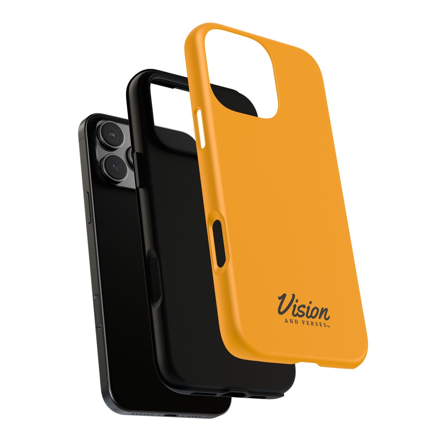 Orange Vision and Verses Tough Phone Case