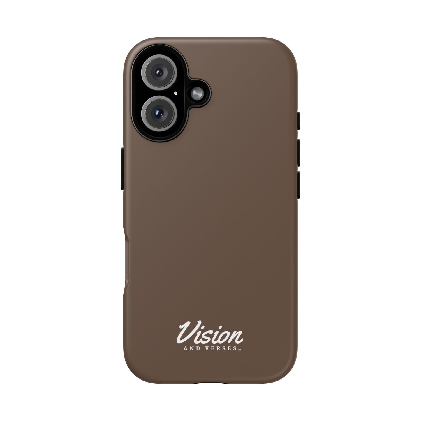 Brown Vision and Verses Tough Phone Case