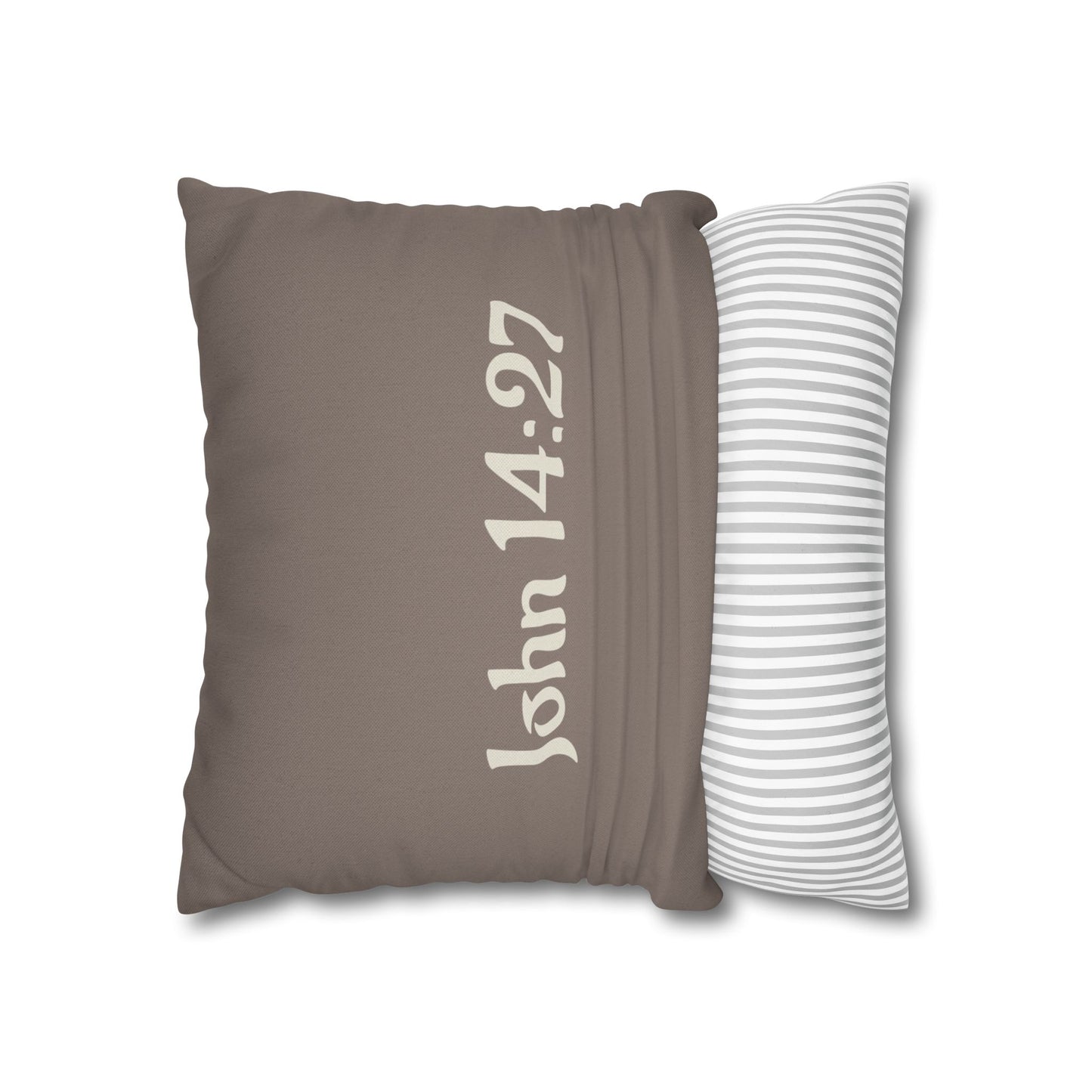 Charming Scripture Pillowcase (John 14:27)