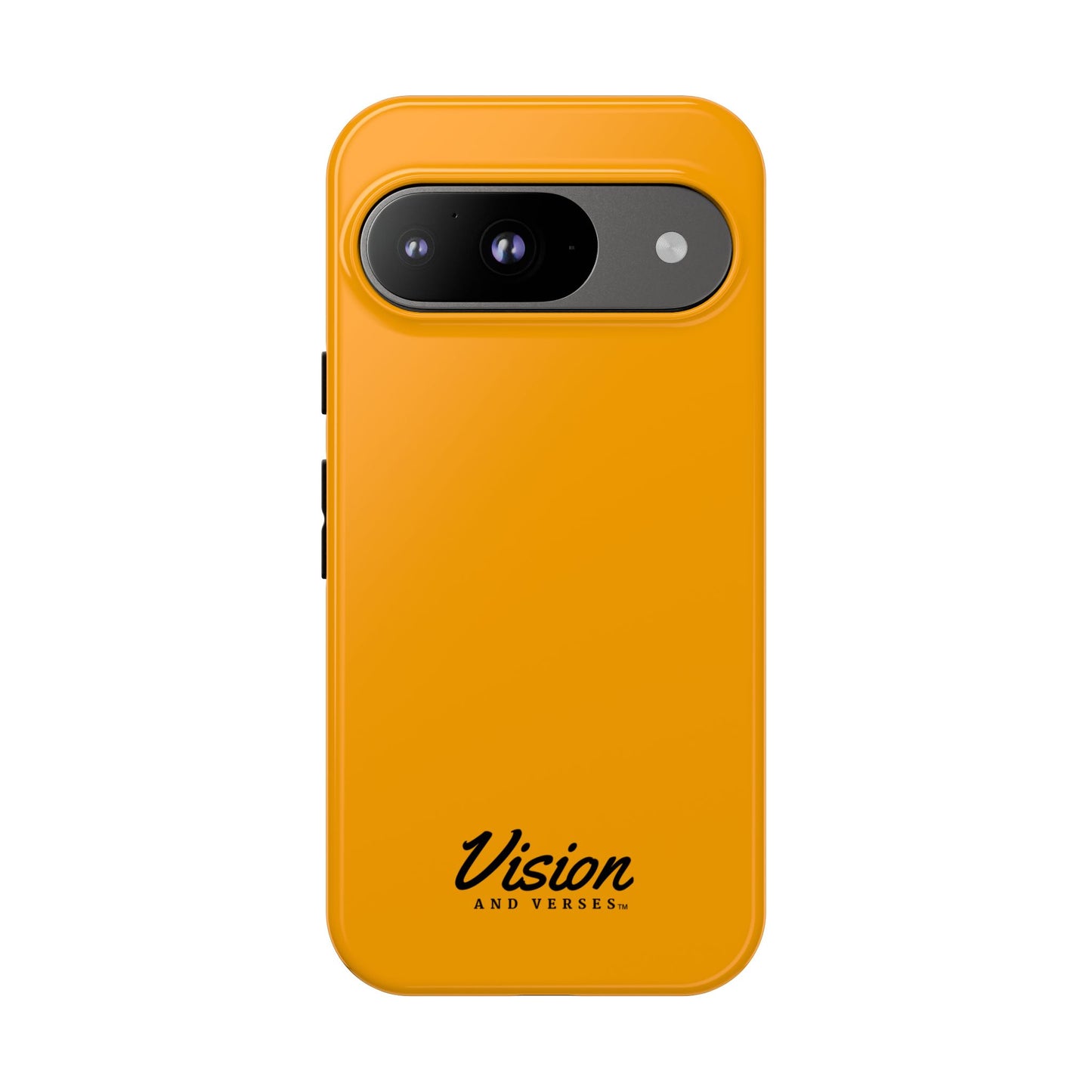Orange Vision and Verses Tough Phone Case