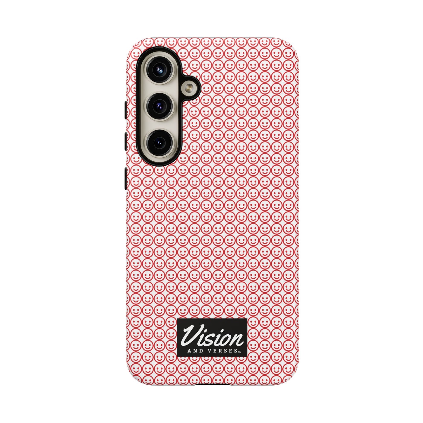 Tough Phone Case — Bubble Wrap Smile Pattern