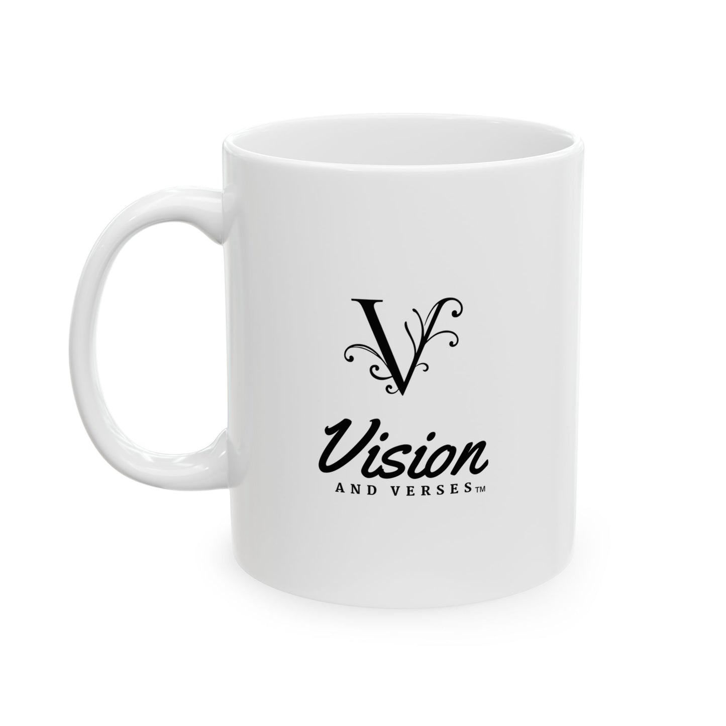 Elegant Vision and Verses Ceramic Mug