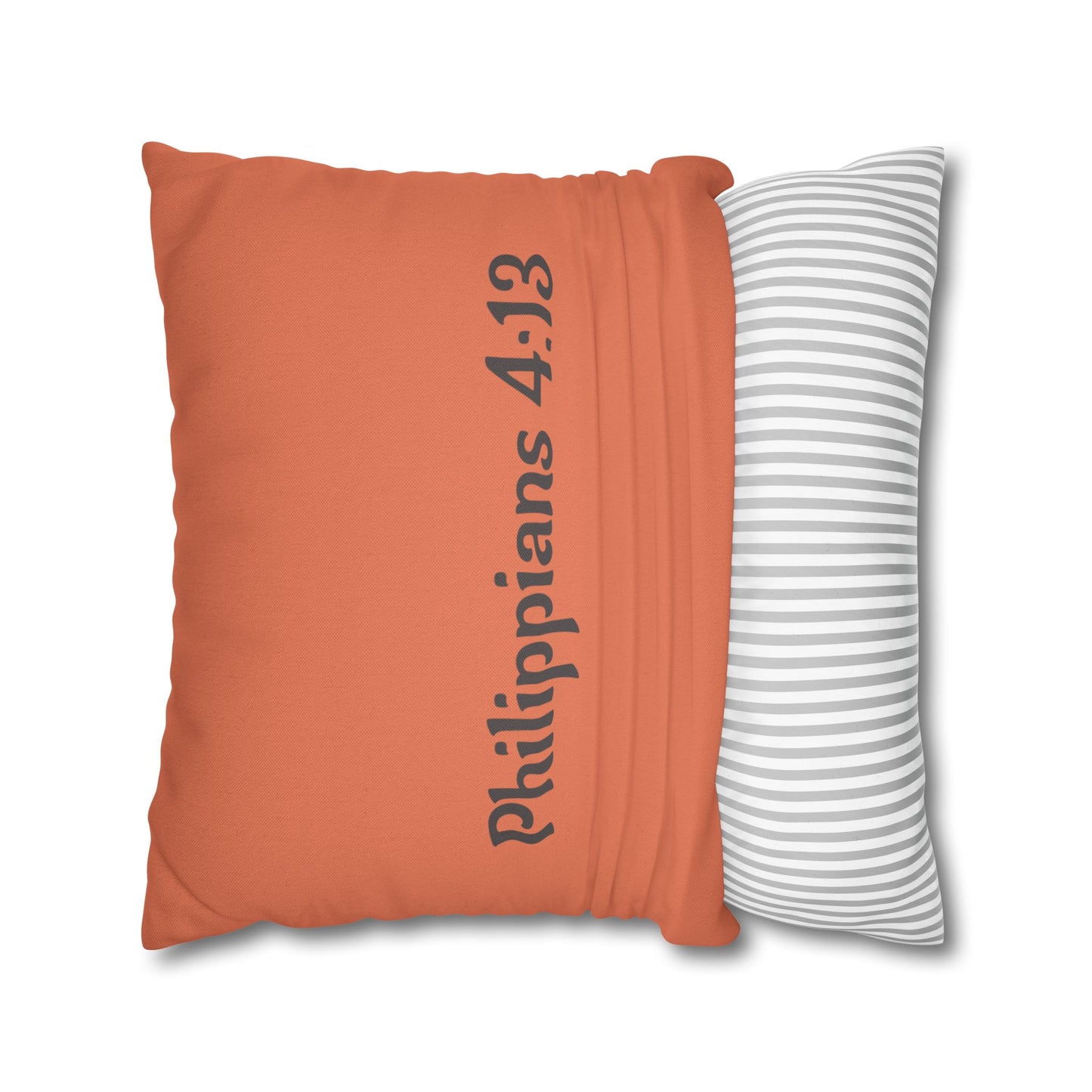 Charming Scripture Pillowcase (Philippians 4:13)