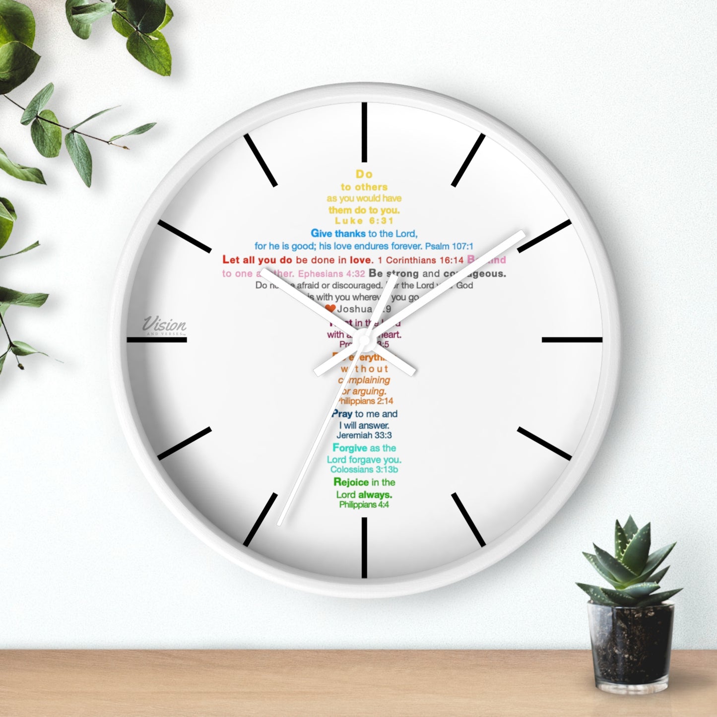 The Kids Cross - Wall Clock
