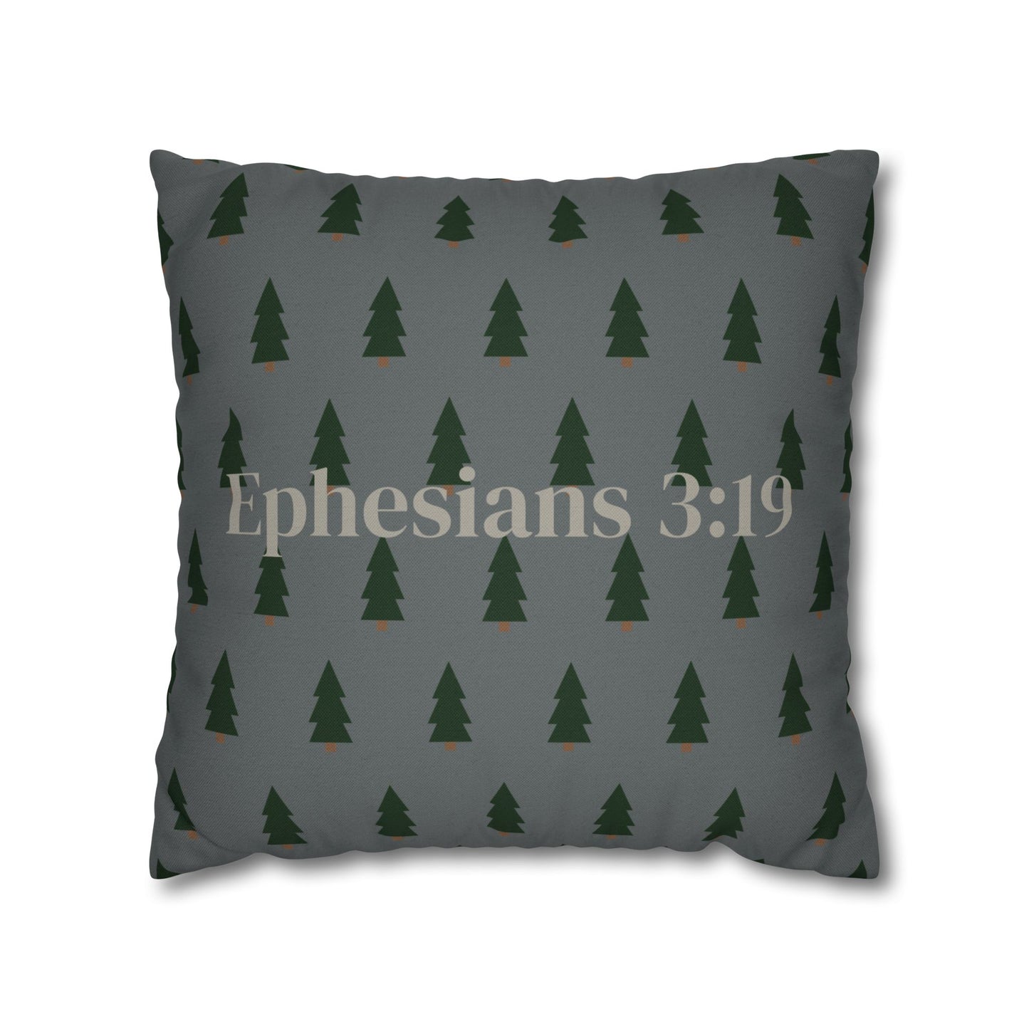 Charming Forest Pillowcase (Ephesians 3:19)