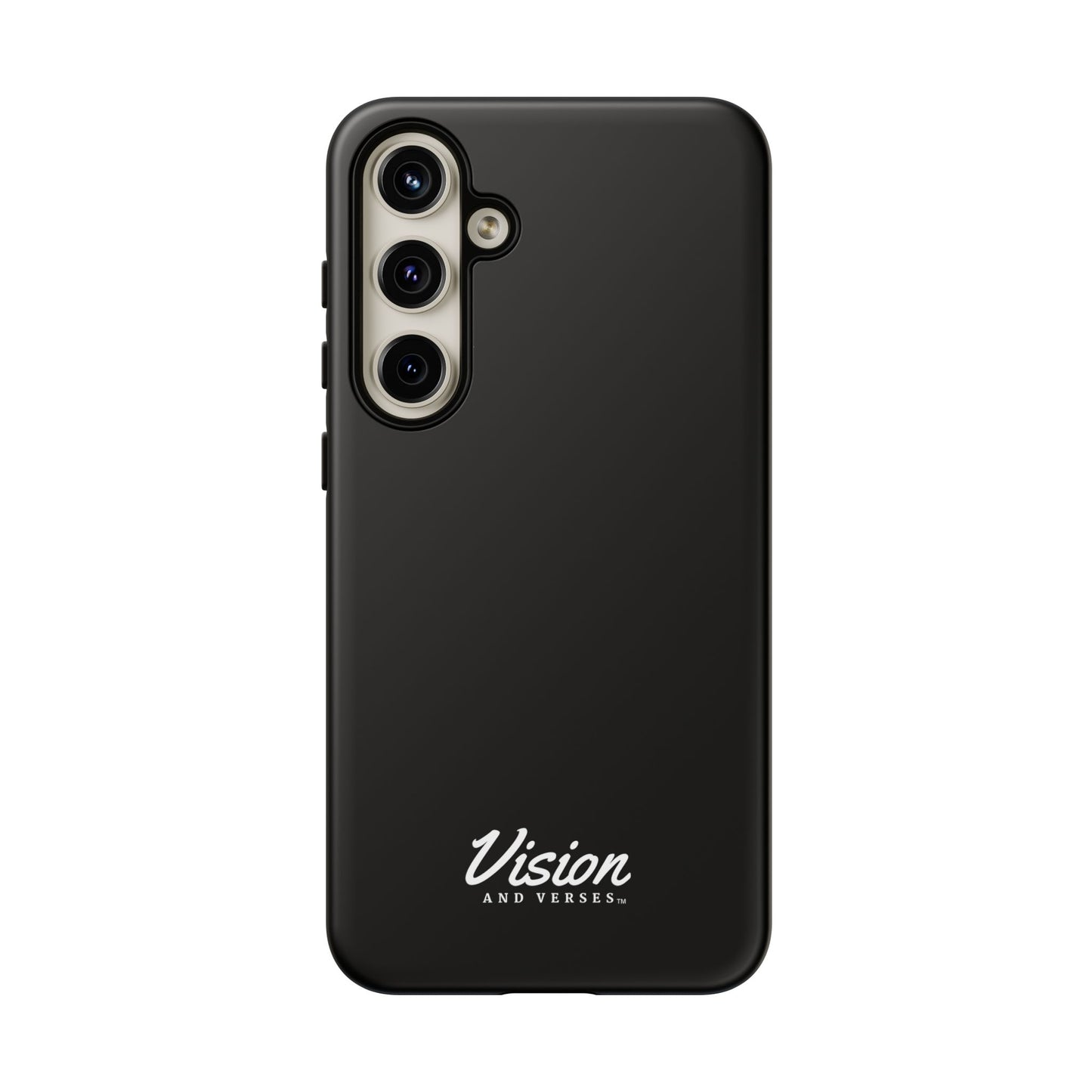 Black Vision and Verses Tough Phone Case