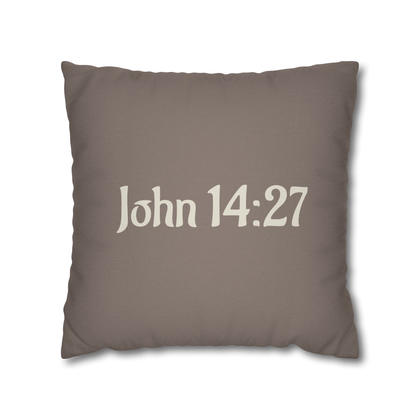 Charming Scripture Pillowcase (John 14:27)