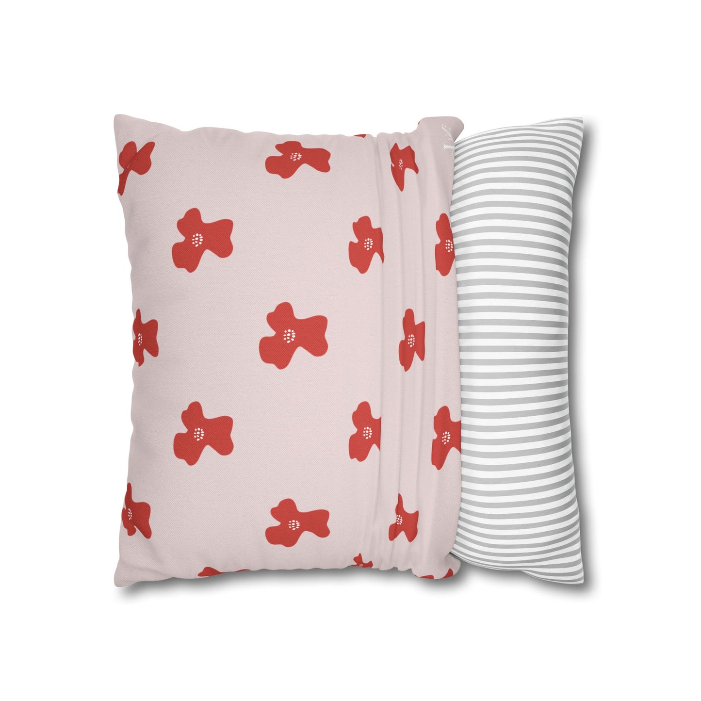 Charming Pink Poppy Pillowcase (Proverbs 3:5)