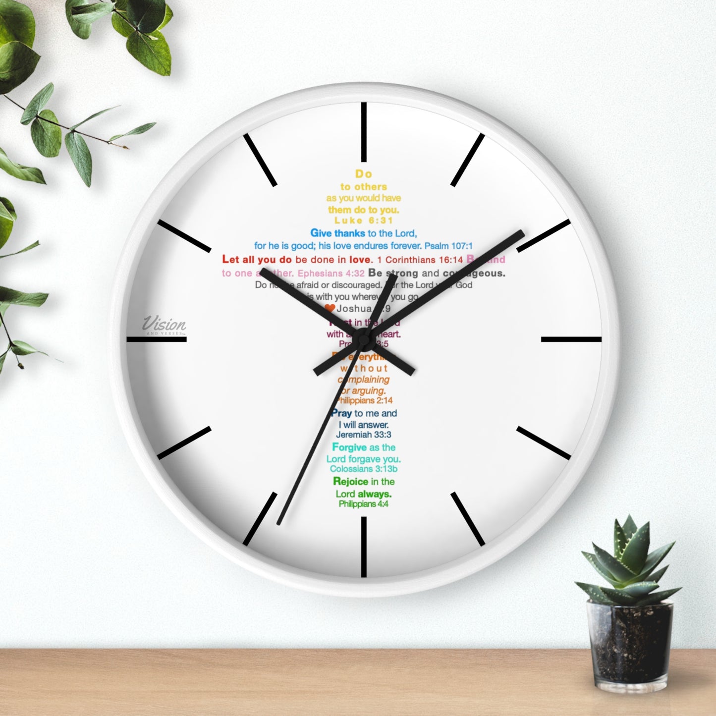 The Kids Cross - Wall Clock
