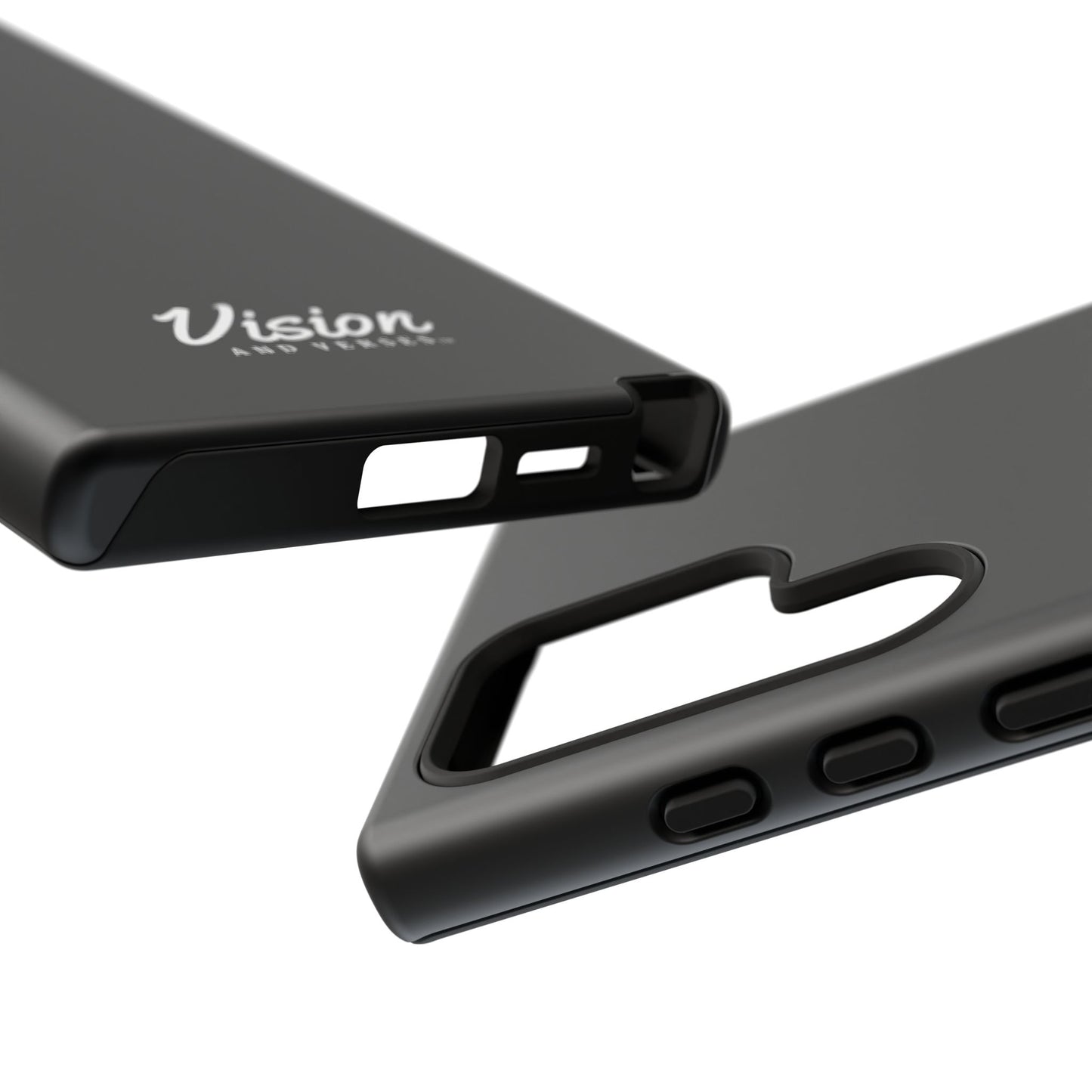 Black Vision and Verses Tough Phone Case