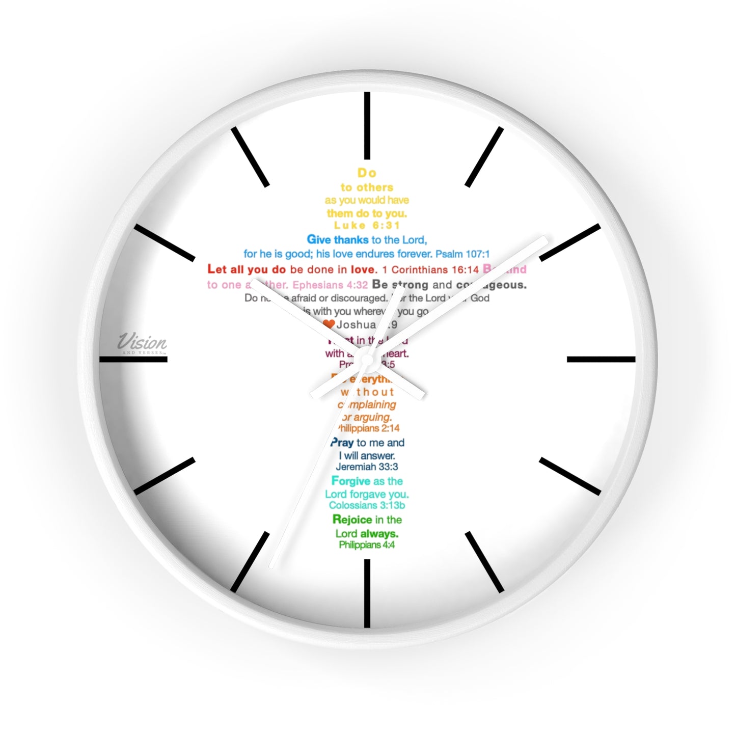 The Kids Cross - Wall Clock