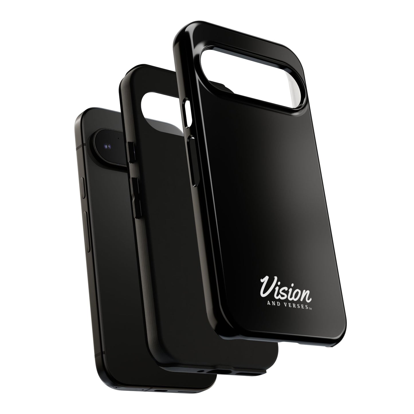 Black Vision and Verses Tough Phone Case