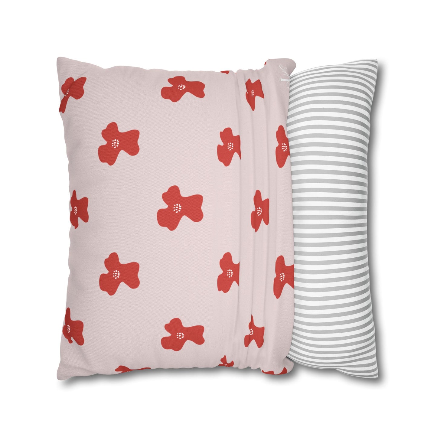Charming Pink Poppy Pillowcase (Proverbs 3:5)