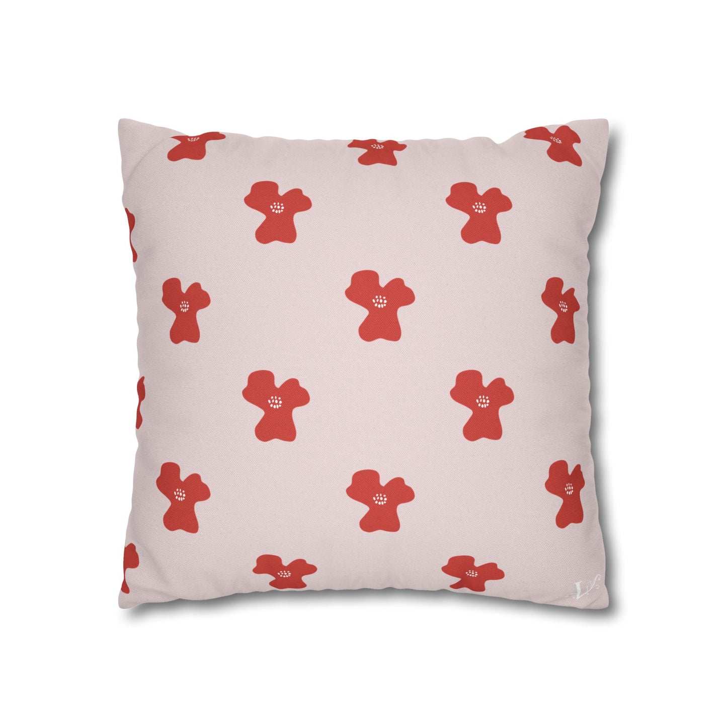 Charming Pink Poppy Pillowcase (Proverbs 3:5)