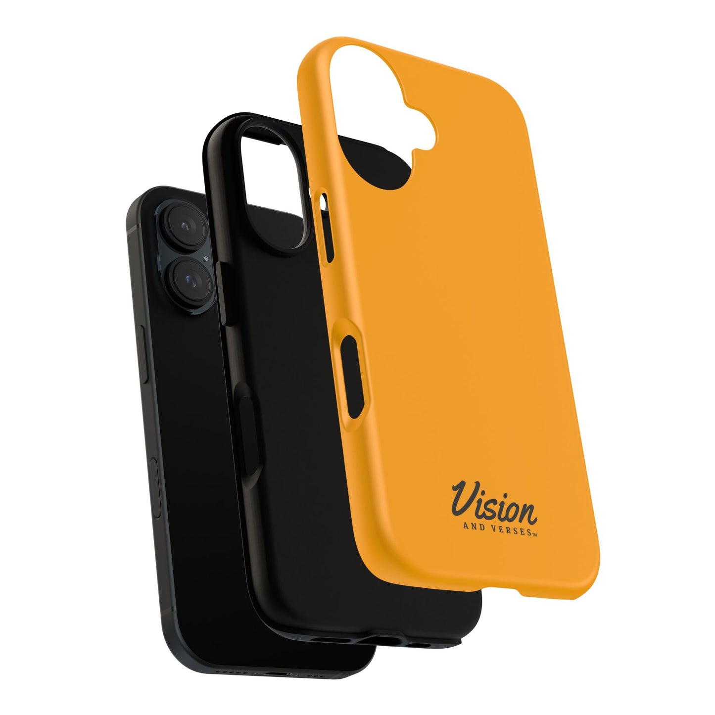 Orange Vision and Verses Tough Phone Case