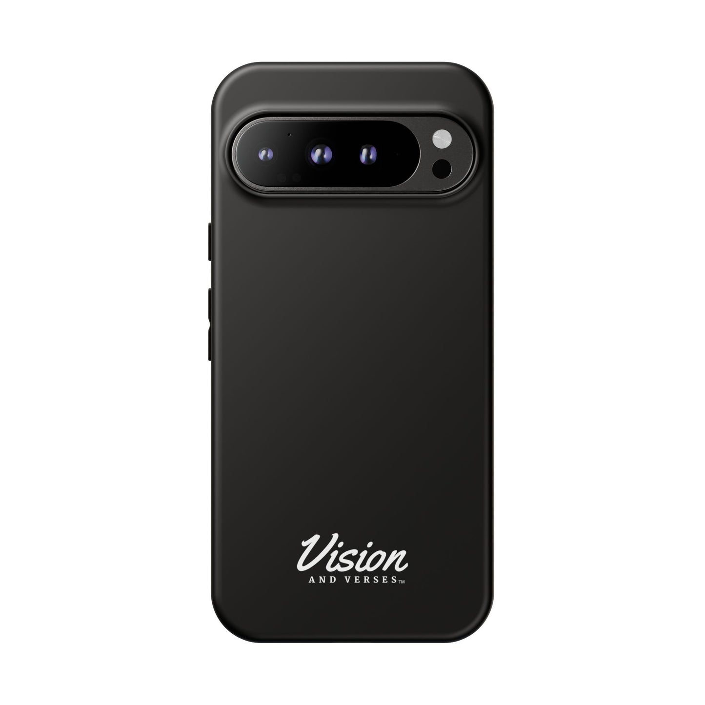 Black Vision and Verses Tough Phone Case